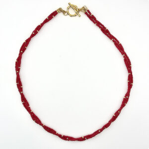 Колье "Carmine and Gold"