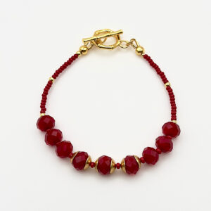 Браслет "Carmine and Gold"