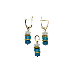 Набір (сережки, кулон) "Candy Beards"