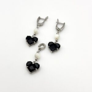 Набір (сережки, кулон) "Color Crush"