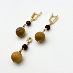 Набір (сережки, кулон) "Dune Sunset"