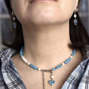 Набір (сережки, кулон) "Color Crush"