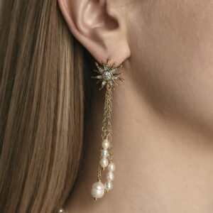 Сережки "Helia Pearl"