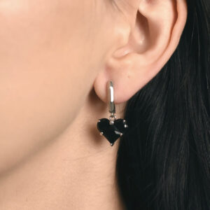 Набір (сережки, кулон) "Rainbow Hearts"