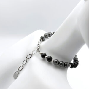 Браслет "Color Crush" черный агат черный гематит